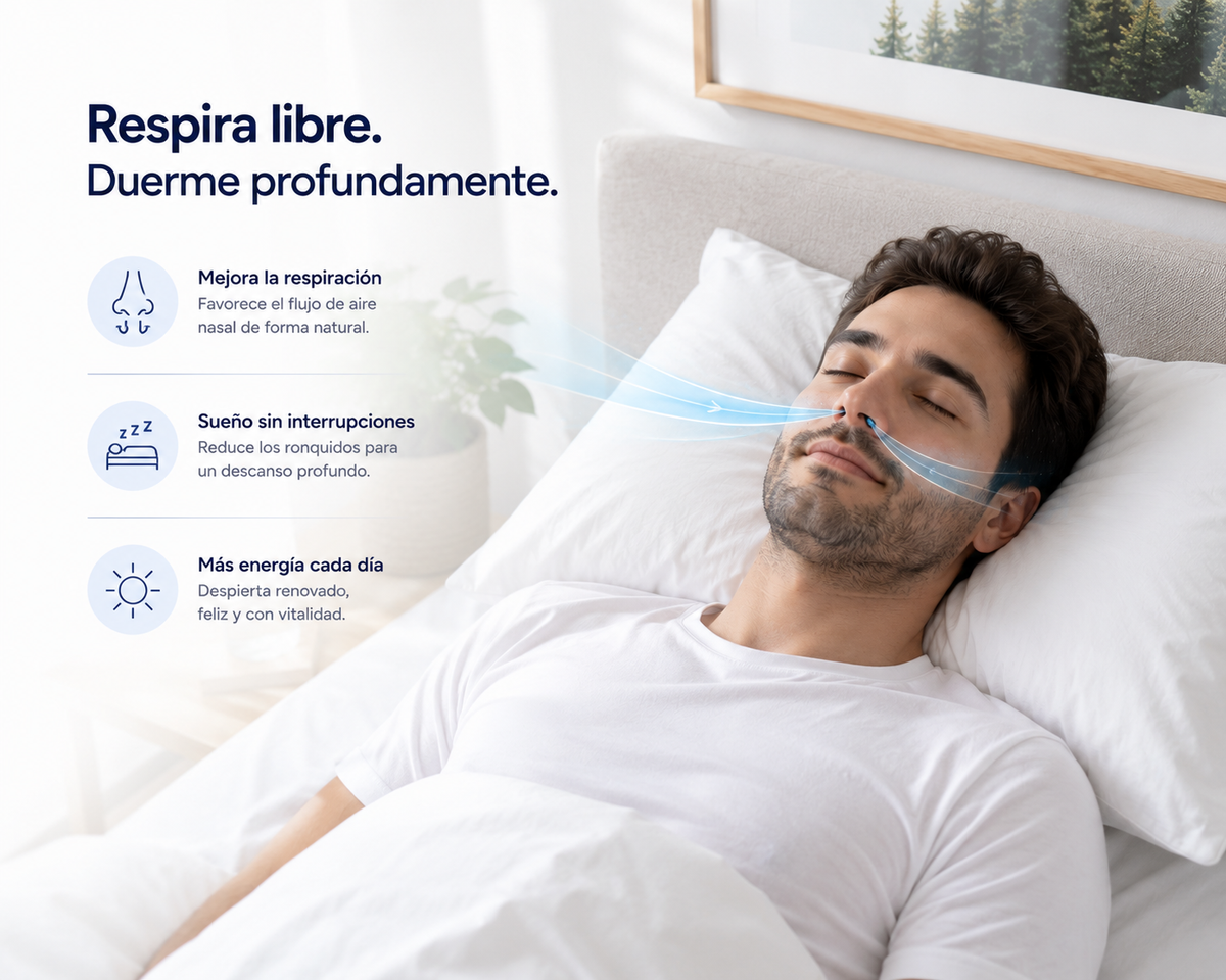 Abre tu vía respiratoria toda la noche