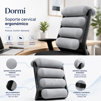 Silla de oficina con soporte antidolor de espalda