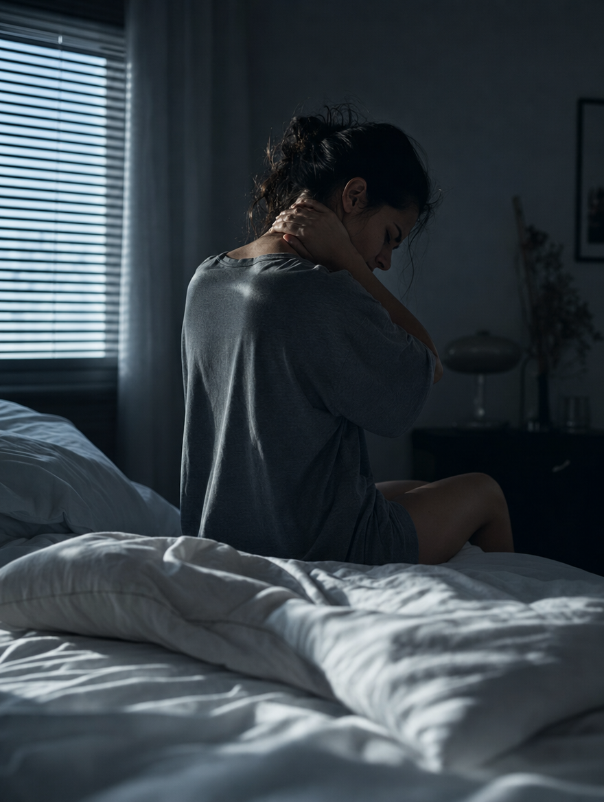 ¿Despiertas con dolor de cuello?